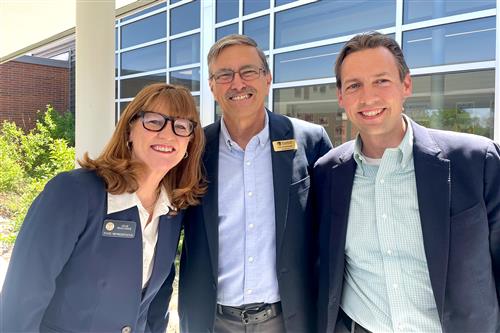 Julie McCluskie, Dan Snowberger and Chuck Carpenter
